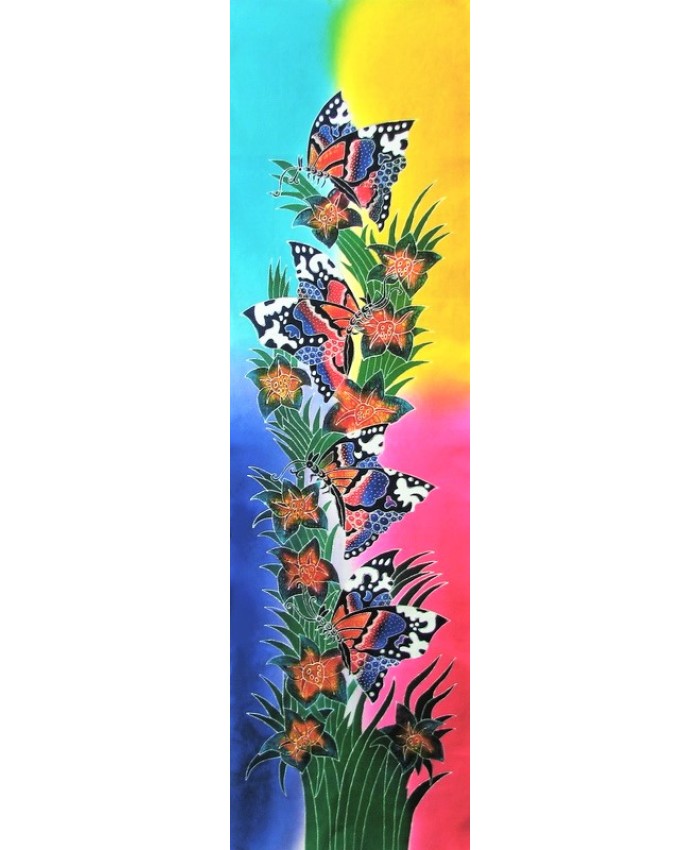Flowers and Butterflies-Artist Second