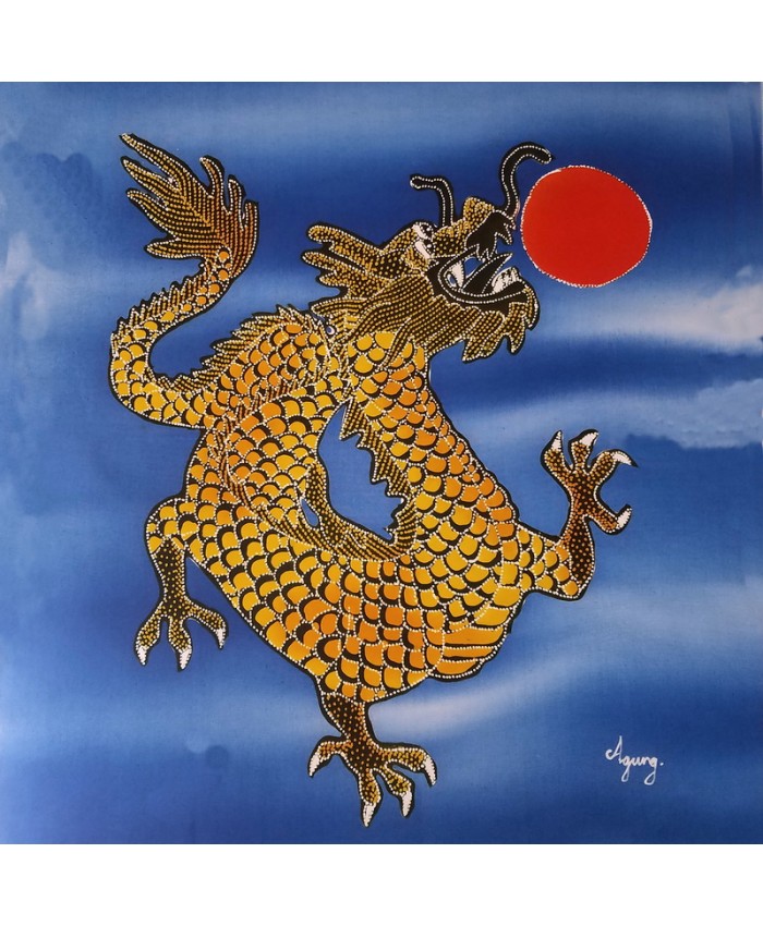 Blue Dragon Tail Up